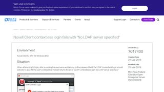 
                            3. Novell Client contextless login fails with 