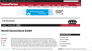 
                            9. Novell Deutschland GmbH - channelpartner.de