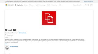 
                            8. Novell Filr beziehen – Microsoft Store de-DE