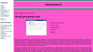 
                            12. Novell groupwise nwu download - adbremoner.tk