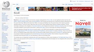 
                            13. Novell - Wikipedia