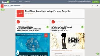 
                            7. NovelPlus - Akses Novel Melayu Percuma Tanpa Had | ...