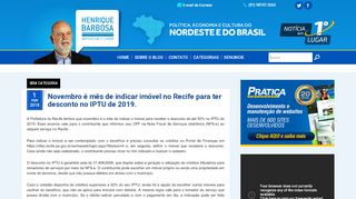 
                            10. Novembro é mês de indicar imóvel no Recife para ter desconto no ...