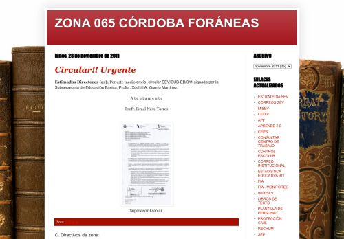 
                            8. noviembre25 - ZONA 65 CÓRDOBA FORÁNEAS