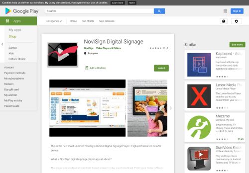 
                            8. NoviSign Digital Signage - אפליקציות ב-Google Play