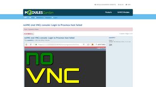 
                            5. noVNC (not VNC) console: Login to Proxmox host failed • WHMCS ...