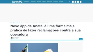 
                            9. Novo app da Anatel é uma forma mais prática de fazer reclamações ...