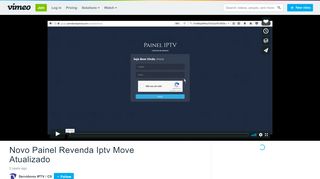 
                            7. Novo Painel Revenda Iptv Move Atualizado on Vimeo