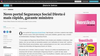 
                            8. Novo portal Segurança Social Direta é mais rápido, garante ministro
