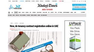 
                            6. Now, do tenancy contract registration online in UAE - Khaleej Times