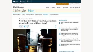 
                            5. Now that Dry January is over, could you go a whole year without beer?