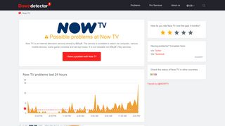 
                            9. Now TV outages and problems | Downdetector