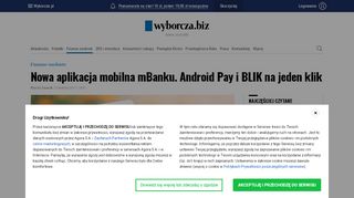 
                            7. Nowa aplikacja mobilna mBanku. Android Pay i BLIK na jeden klik