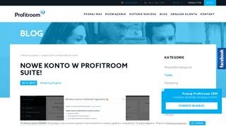 
                            6. Nowe konto w Profitroom Suite!