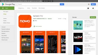 
                            5. NOWO TV – Aplicações no Google Play