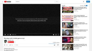 
                            7. Nox play multi- mobile game on pc - YouTube