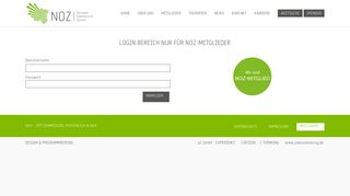 
                            6. NOZ | LOGIN BEREICH NUR FÜR NOZ-MITGLIEDER