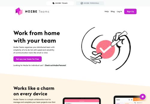 
                            4. Nozbe — to-do, task, project and time management application