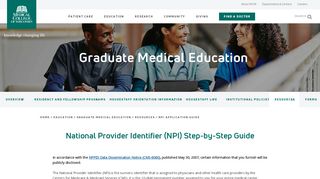
                            11. NPI Application Guide | Medical College of Wisconsin