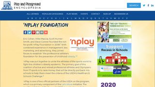 
                            5. 'nPlay Foundation - Play and Playground Encyclopedia