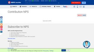 
                            12. NPS Contribution - Online Contribution to NPS Account | HDFC ...