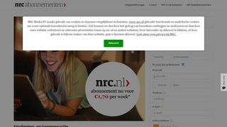 
                            1. nrc.next studentenabonnement - NRC abonnement