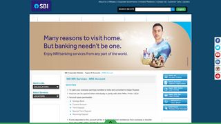 
                            4. NRE Account - SBI Corporate Website