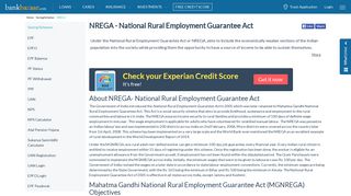 
                            8. NREGA - National Rural Employment Guarantee Act - BankBazaar