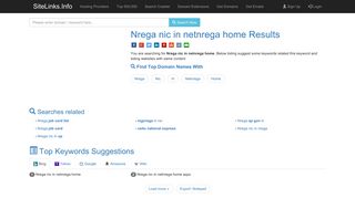 
                            3. Nrega nic in netnrega home Results For Websites Listing - SiteLinks.Info
