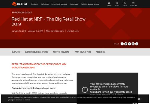 
                            11. NRF 2019 - Red Hat