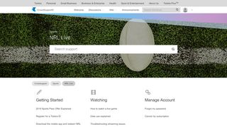 
                            12. NRL Live - Telstra Crowdsupport