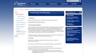 
                            12. NRM Netzdienste Rhein-Main GmbH - Einspeisungen für EEG-Strom