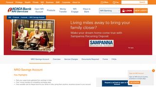 
                            1. NRO Account | NRO Savings Account - ICICI Bank NRI Services