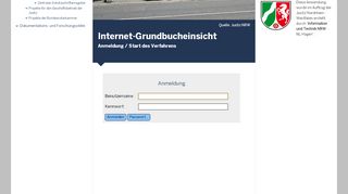 
                            1. NRW-Justiz: Internet-Grundbucheinsicht - Anmeldung