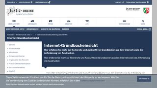 
                            2. NRW-Justiz: Internet-Grundbucheinsicht