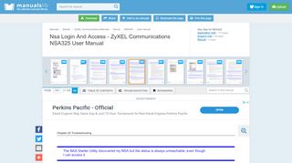 
                            5. Nsa Login And Access - Zyxel Communications NSA325 User Manual ...