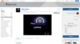 
                            12. NSA Login - www.gnome-look.org