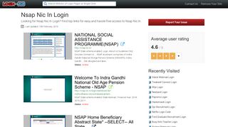 
                            12. Nsap Nic In Login