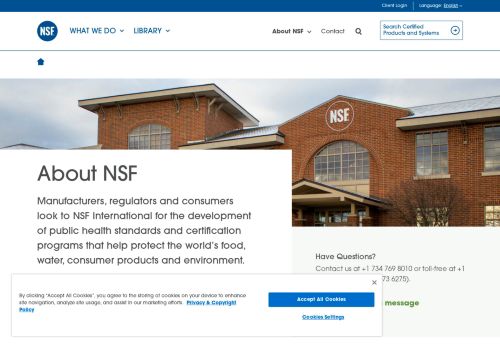 
                            5. NSF Connect | NSF International