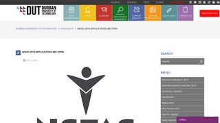 
                            5. NSFAS 2019 APPLICATIONS ARE OPEN | Durban University of ...