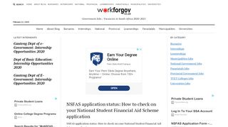 
                            4. NSFAS application status: How to check on your National Student ...