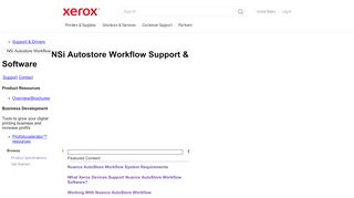 
                            10. NSi Autostore Workflow Support - Xerox Support & Drivers