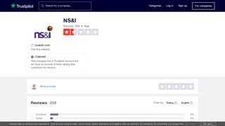 
                            3. NS&I Reviews | Read Customer Service Reviews of nsandi.com