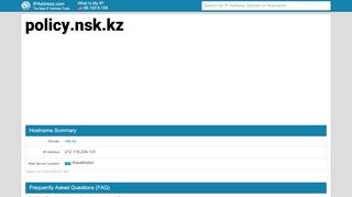 
                            2. Nsk Policy | IPAddress.com: policy.nsk.kz