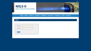 
                            8. NSLS-II UEC | Login