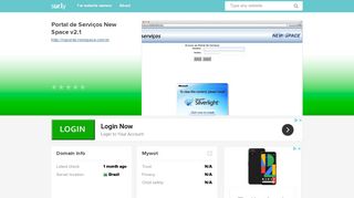 
                            5. nsportal.newspace.com.br - Portal de Serviços New Space v... - Ns ...