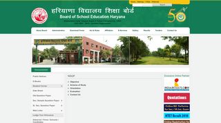 
                            3. NSQF | Board of School Education Haryana