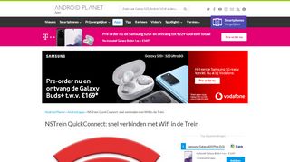 
                            13. NSTrein QuickConnect: snel verbinden met Wifi in de Trein