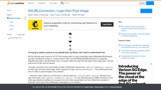
                            11. NSURLConnection, Login then Post Image - Stack Overflow