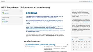 
                            11. NSW Department of Education (external users)